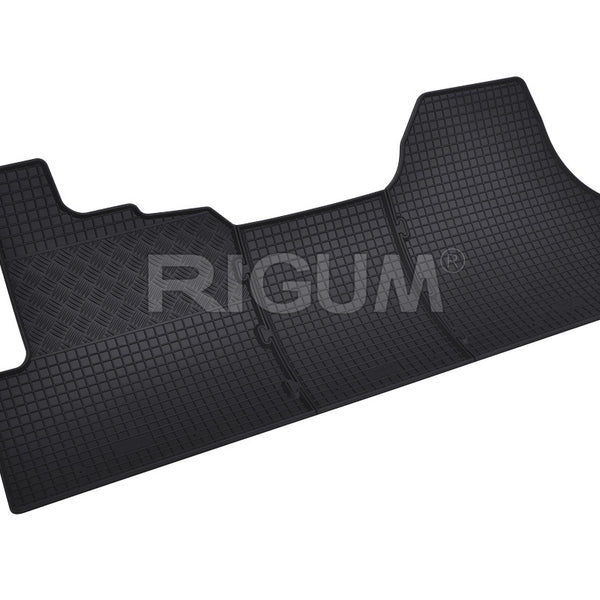 Tappetini auto in gomma Fiat Ducato III, fabbricazione 2006 - presente, carrozzeria van, 3 posti #1 - 1