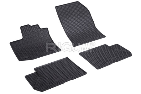 Tappetini auto in gomma Dacia Lodgy, fabbricazione 07.2012 - presente, carrozzeria auto famigliare #2