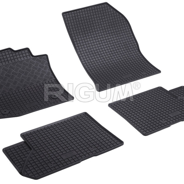 Tappetini auto in gomma Dacia Lodgy, fabbricazione 07.2012 - presente, carrozzeria auto famigliare #2 - 1