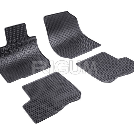 Tappetini auto in gomma Dacia Logan I, fabbricazione 01.2007 - 08.2013, carrozzeria auto famigliare #1