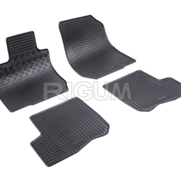 Tappetini auto in gomma Dacia Logan I, fabbricazione 01.2007 - 08.2013, carrozzeria auto famigliare #1 - 1