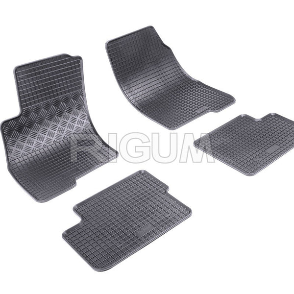 Tappetini auto in gomma Fiat Grande Punto, fabbricazione 10.2005 - 08.2018, carrozzeria berlina #1 - 1