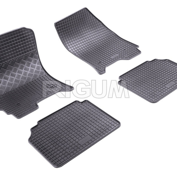 Tappetini auto in gomma Ford Mondeo III, fabbricazione 2001 - 08.2007, carrozzeria berlina #1 - 1