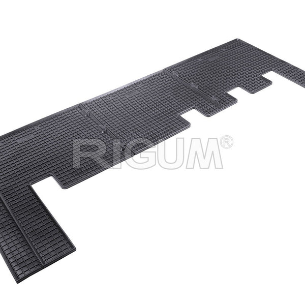 Tappetini auto in gomma Ford Tourneo Custom, fabbricazione 01.2013 - presente, carrozzeria van, seconda fila #2 - 1