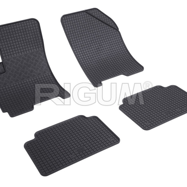 Tappetini auto in gomma Chevrolet Lacetti, fabbricazione 2004 - 2011, carrozzeria berlina #3 - 1