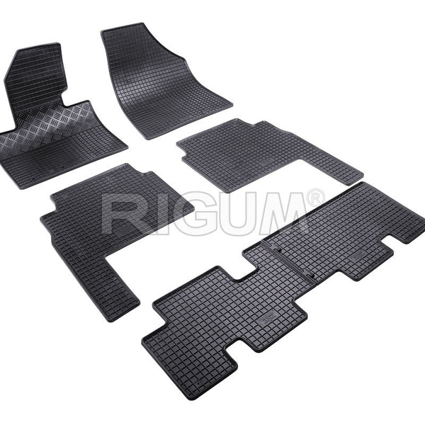 Tappetini auto in gomma Kia Sorento II, fabbricazione 2009 - 01.2015, carrozzeria suv, 7 posti #1 - 1