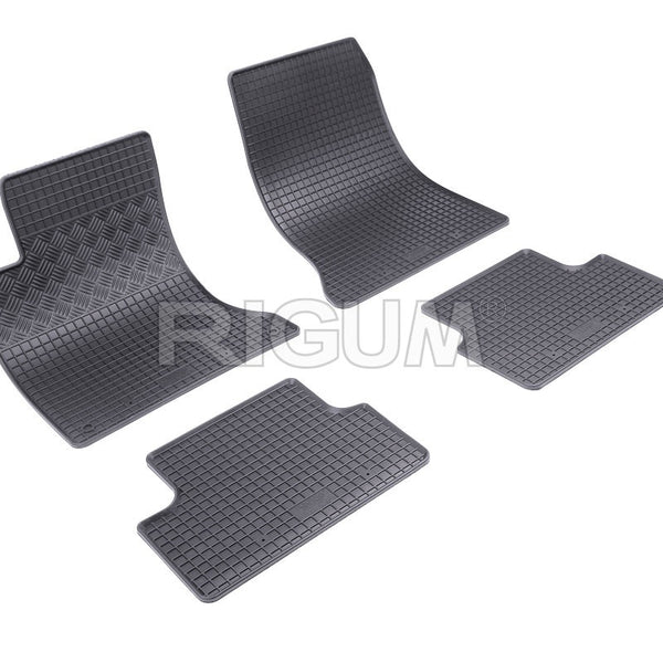 Tappetini auto in gomma Mercedes Classe B W246, fabbricazione 10.2011 - 12.2018, carrozzeria van #8 - 1