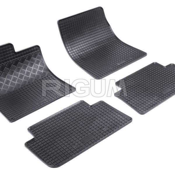 Tappetini auto in gomma Peugeot 407, fabbricazione 2004 - 12.2010, carrozzeria auto famigliare #1 - 1