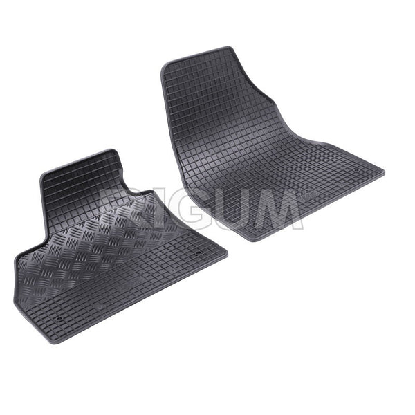 Tappetini auto in gomma Mercedes Citan, fabbricazione 10.2012 - presente, carrozzeria van, 2 posti #2 - 1