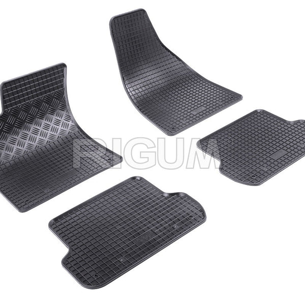 Tappetini auto in gomma Audi A4 B6, fabbricazione 11.2001 - 10.2004, carrozzeria berlina #4 - 1