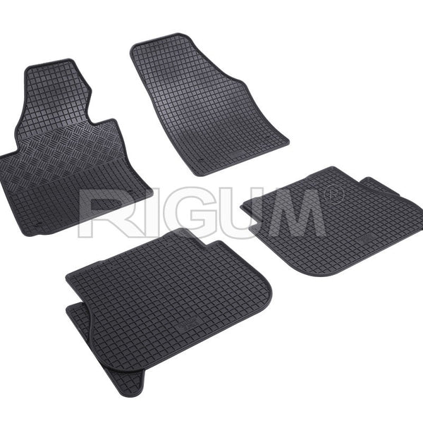 Tappetini auto in gomma Volkswagen Touran I, fabbricazione 03.2003 - 08.2015, carrozzeria van, 5 posti #2 - 1