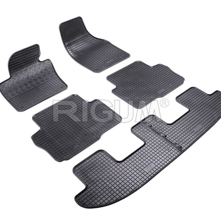 Tappetini auto in gomma Volkswagen Sharan II, fabbricazione 09.2010 - presente, carrozzeria van, 7 posti #2