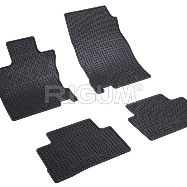 Tappetini auto in gomma Nissan Qashqai II, fabbricazione 02.2014 - 05.2021, carrozzeria suv #1 - 1