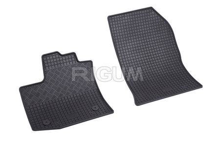 Tappetini auto in gomma Dacia Dokker, fabbricazione 11.2012 - presente, carrozzeria van, 2 posti #1