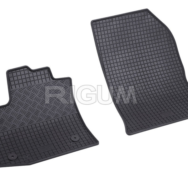 Tappetini auto in gomma Dacia Dokker, fabbricazione 11.2012 - presente, carrozzeria van, 2 posti #1 - 1