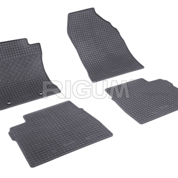 Tappetini auto in gomma Toyota Corolla XI, fabbricazione 08.2013 - 06.2018, carrozzeria berlina, e160/e170/e180 #1 - 1