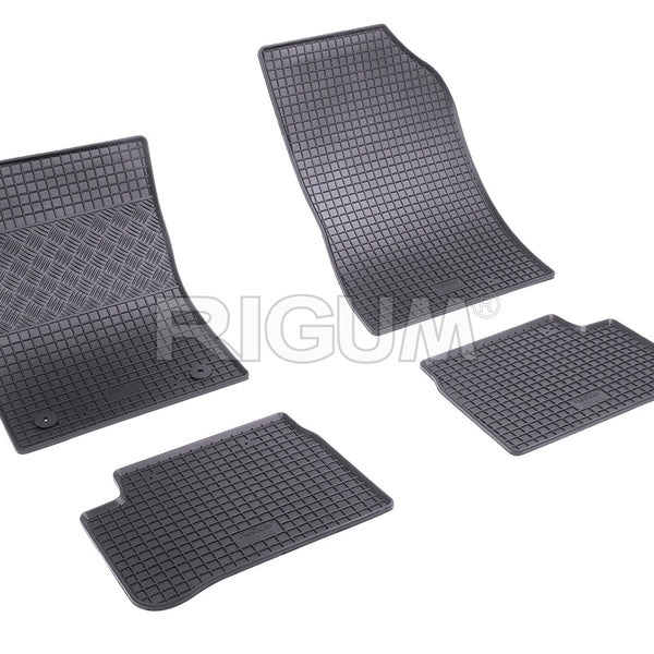 Tappetini auto in gomma Citroen C3 III, fabbricazione 01.2017 - presente, carrozzeria berlina #1 - 1