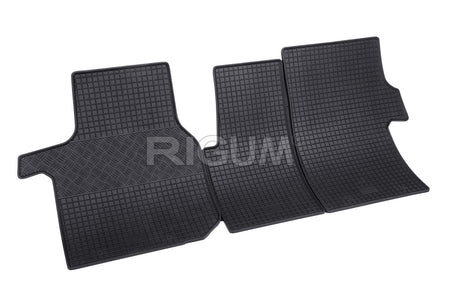 Tappetini auto in gomma Volkswagen Crafter II, fabbricazione 2017 - presente, carrozzeria van, 3 posti #1