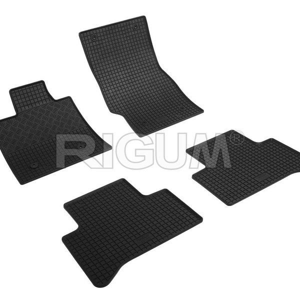 Tappetini auto in gomma Alfa Romeo Stelvio, fabbricazione 01.2017 - presente, carrozzeria suv #1 - 1