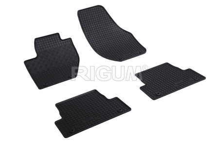 Tappetini auto in gomma Volvo V40 II, fabbricazione 07.2012 - presente, carrozzeria berlina #1