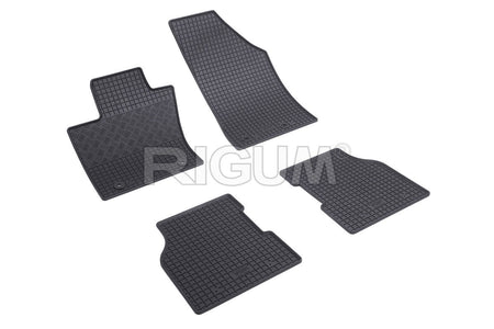 Tappetini auto in gomma Jeep Compass II, fabbricazione 08.2017 - presente, carrozzeria suv #1