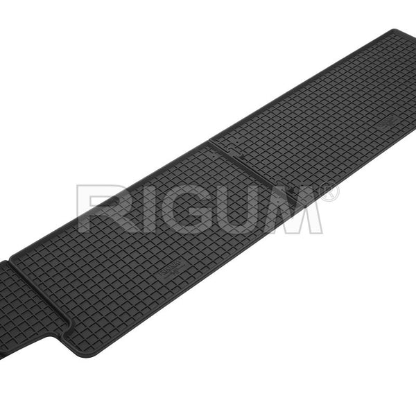 Tappetini auto in gomma Volkswagen T5 Doka, fabbricazione 2003 - 05.2015, carrozzeria van, terza fila #2 - 1