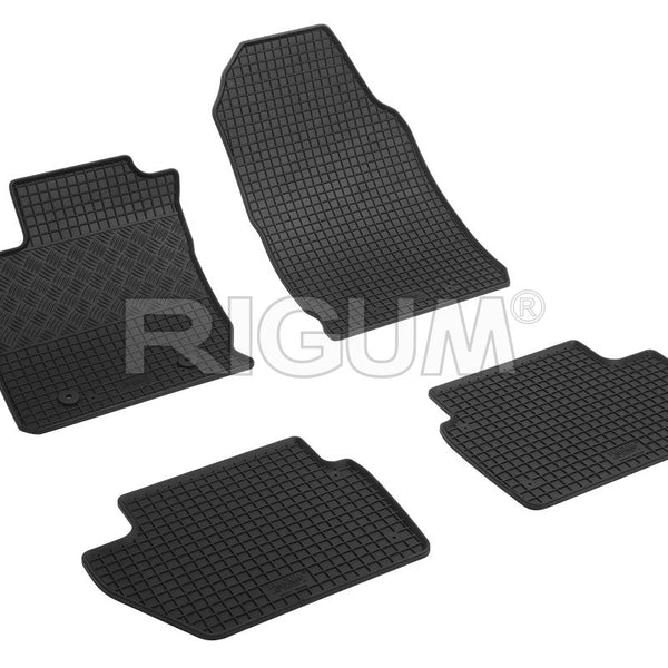 Tappetini auto in gomma Ford Ecosport, fabbricazione 02.2018 - presente, carrozzeria suv #1 - 1