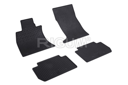 Tappetini auto in gomma Kia Stinger, fabbricazione 10.2017 - presente, carrozzeria berlina, 4x4 #1