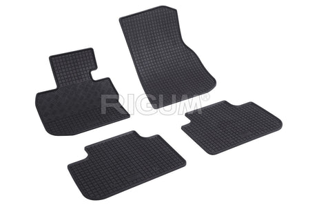 Tappetini auto in gomma BMW X4 G02, fabbricazione 04.2018 - presente, carrozzeria suv #1