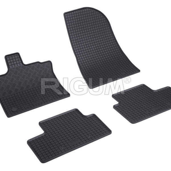 Tappetini auto in gomma Renault Captur II, fabbricazione 01.2020 - presente, carrozzeria suv #1 - 1