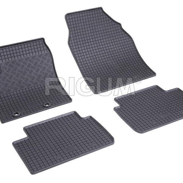 Tappetini auto in gomma Toyota Yaris IV Hybrid, fabbricazione 09.2020 - presente, carrozzeria berlina, ibrido #1 - 1