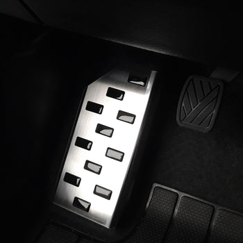 Protezione del poggiapiedi per la gamba sinistra in acciaio inossidabile Dacia Duster I Facelift, fabbricazione 2014 - 12.2017, carrozzeria suv #1 - 5