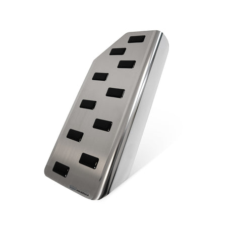 Protezione del poggiapiedi per la gamba sinistra in acciaio inossidabile Mazda CX-5 I, fabbricazione 02.2012 - 06.2017, carrozzeria suv #1