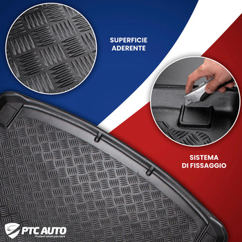 Vasche baule DS 3 Crossback, carrozzeria suv, fabbricazione 04.2019 - presente, senza subwoofer #2 - 4